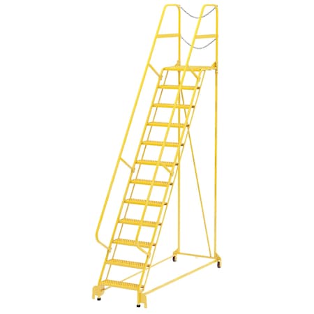 Vestil 156 H Steel 12 Steps LAD-MM-12-G-YL